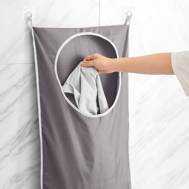 Home Edit Bathroom Storage - Hanging Bathroom Laundry Basket Storage Bag