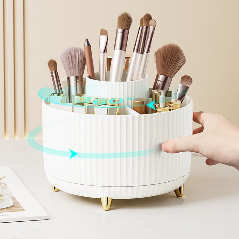 360 Rotating Makeup Desktop Co - Home Edit Bathroom Storage review and price