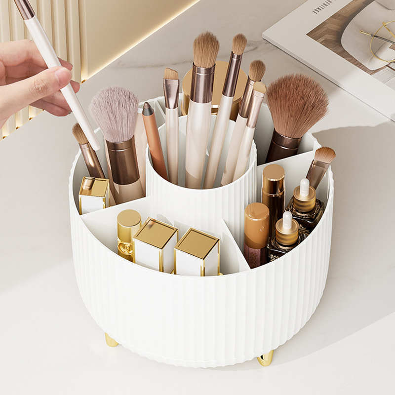 360 Rotating Makeup Desktop Co - Home Edit Bathroom Storage review and price