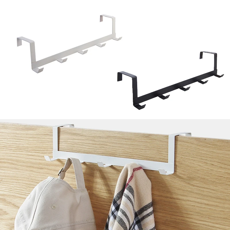 Hooks Over The Door 5 Hooks Ho - Home Edit Bathroom Storage review and price