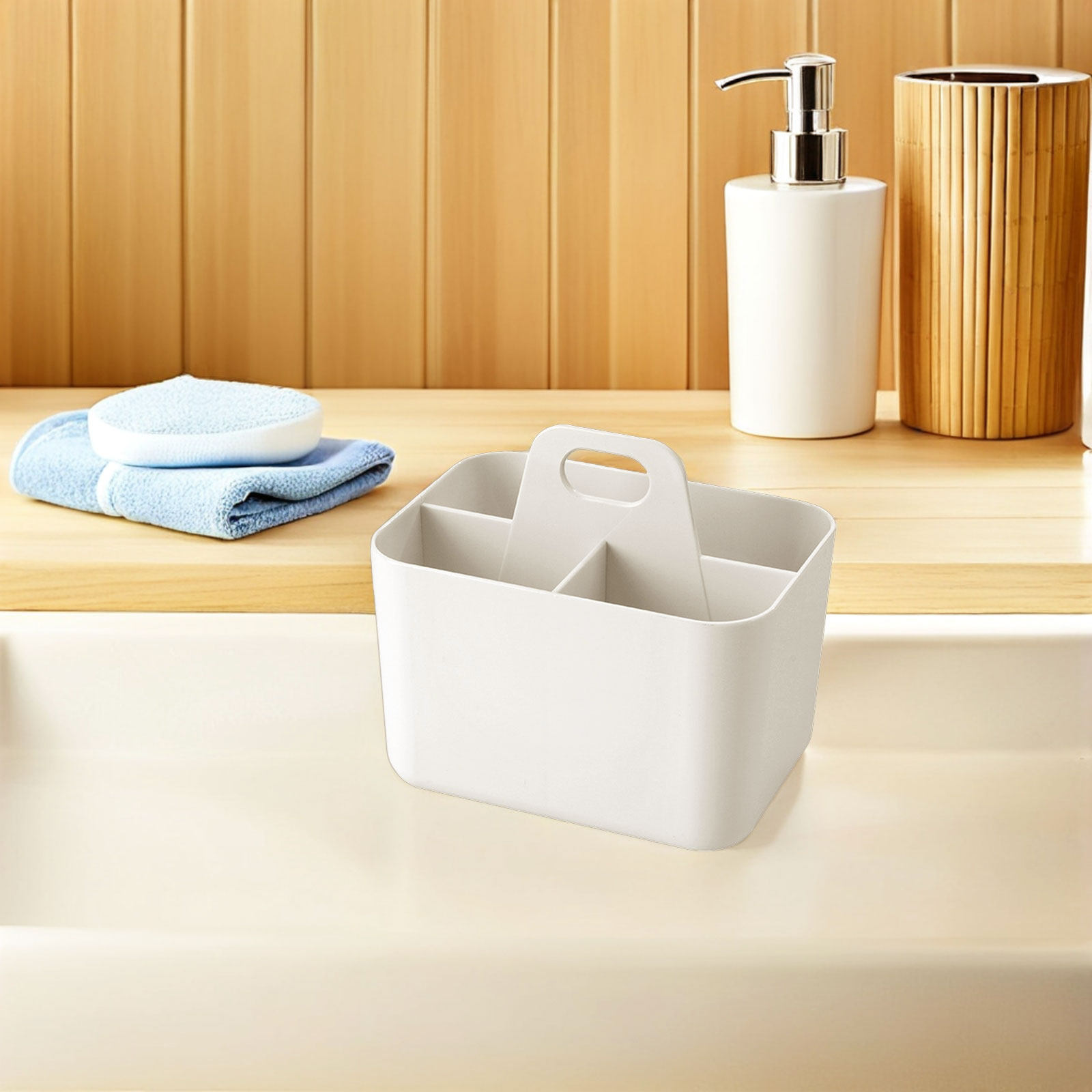 Bathroom Storage Basket Portab - Home Bathroom Organizer review and price