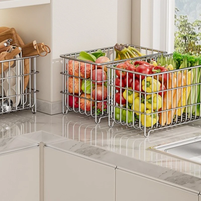 Stainless Steel Storage Basket - Home Essentials Bathroom Storage review and price