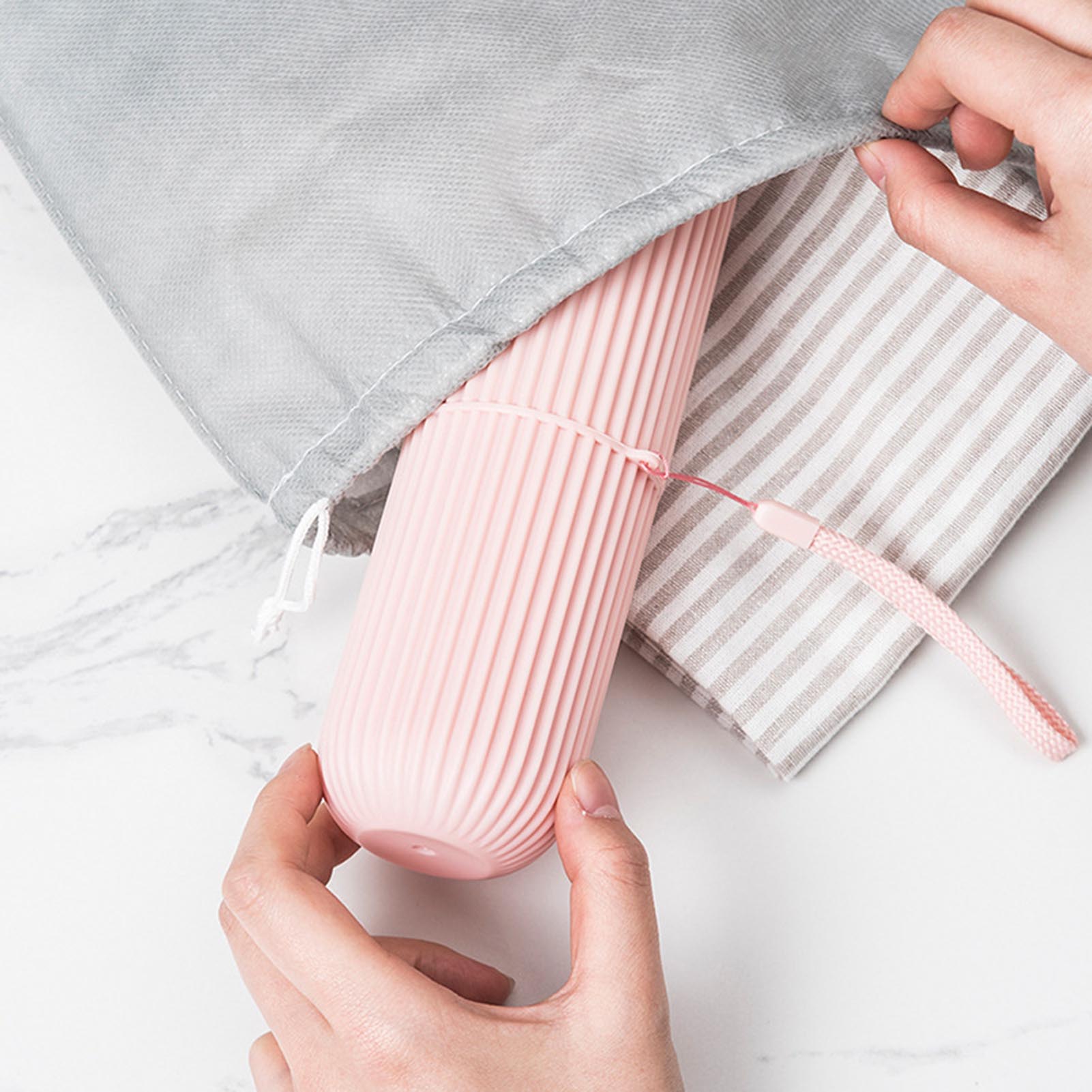 Pink Empty Travel Portable Too - Home Edit Bathroom Storage review and price
