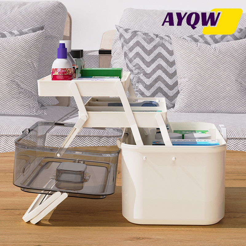 Large Capacity Clear Lid Medic - Home Edit Bathroom Storage review and price