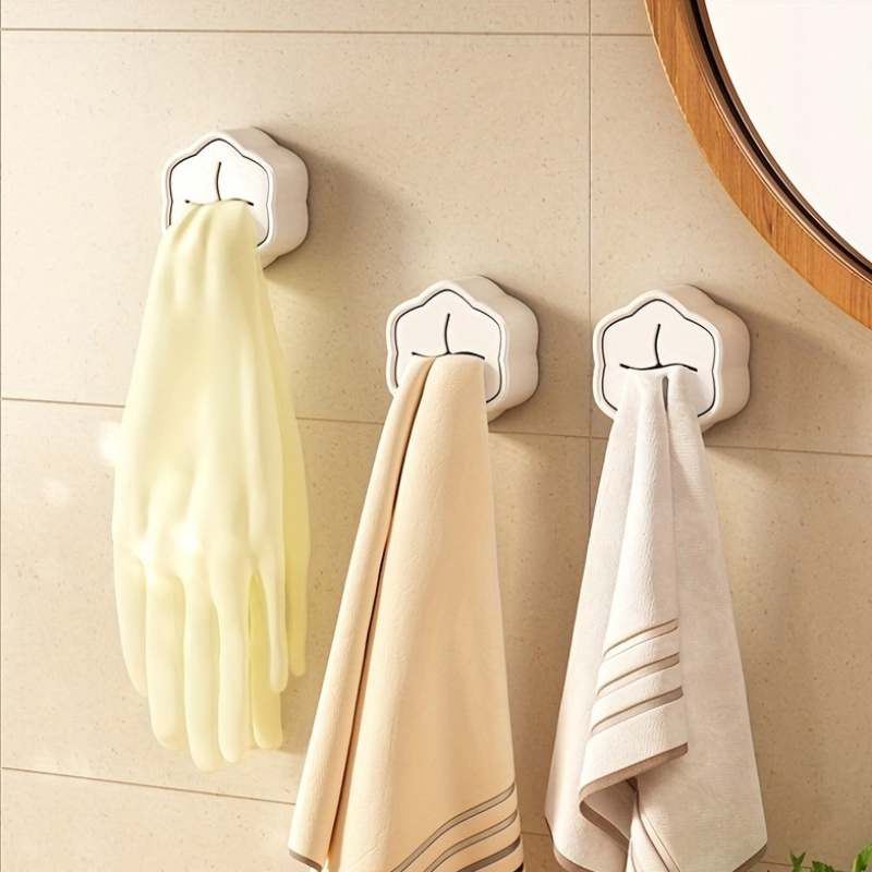 6PCS Self Adhesive Towel Holde - Home Edit Bathroom Storage review and price